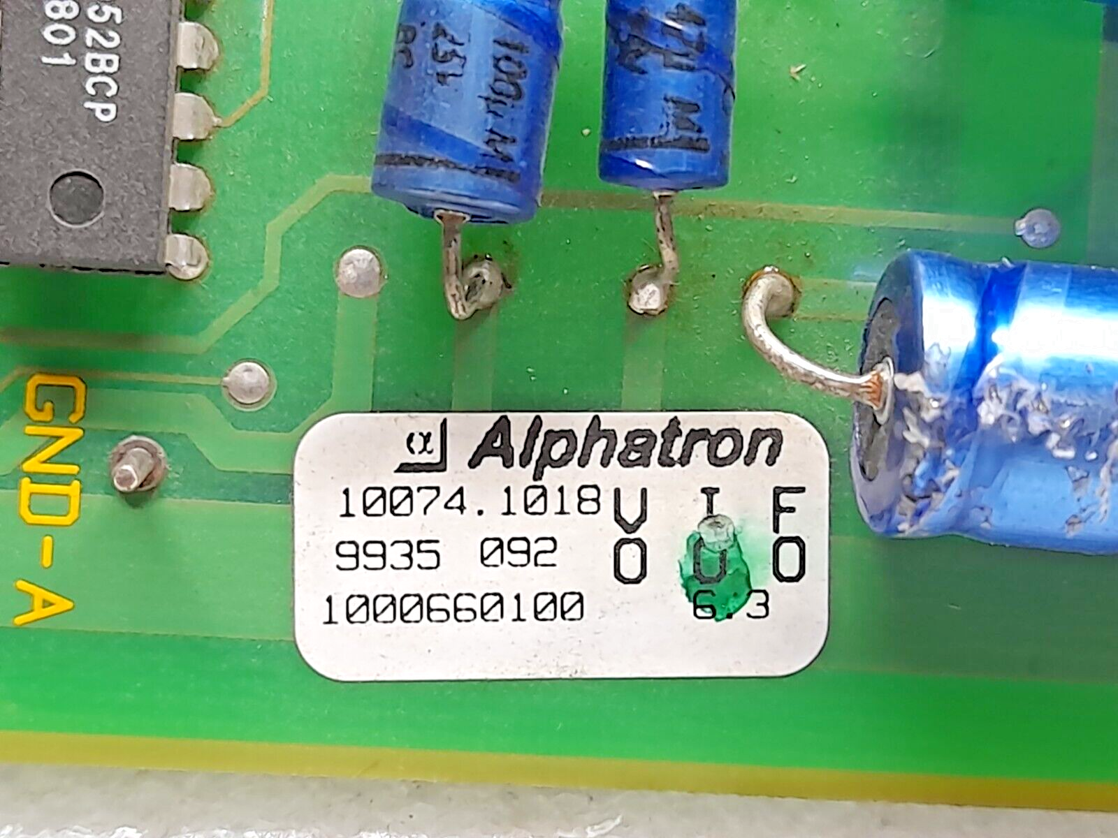 STENTOR 1235/6 Printed Circuit Board 1000660100/ 10074.1018