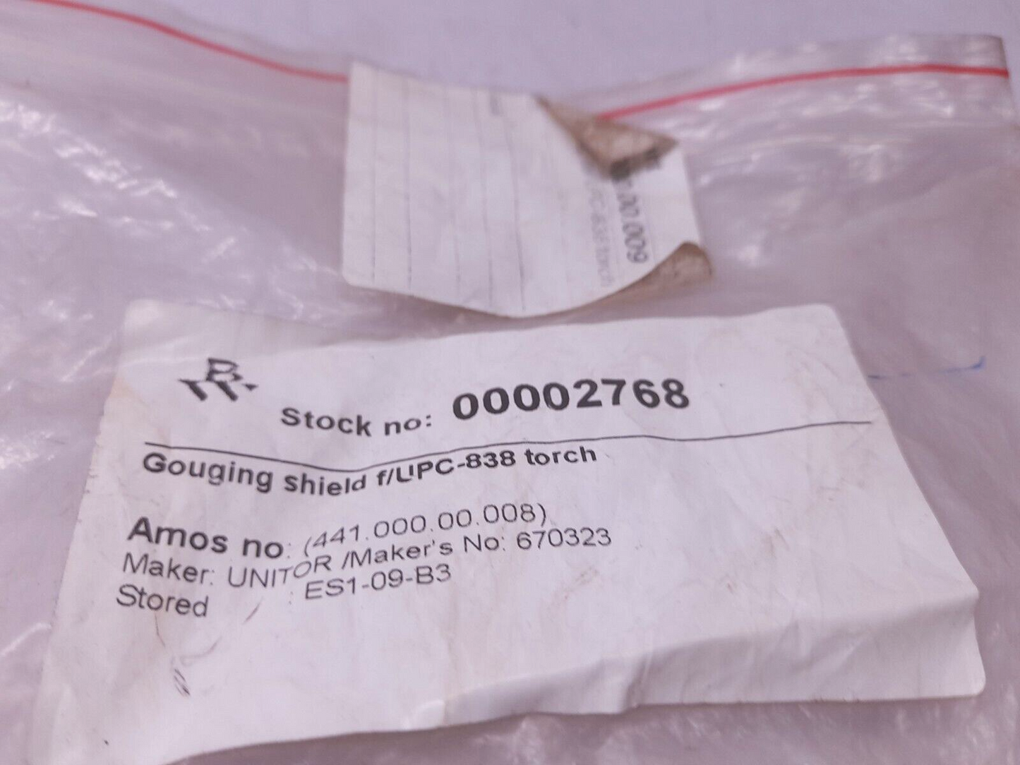 Unitor 670323 Gouging Shield Retaining Cup F/UPC-838 Torch