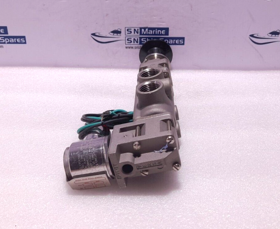 Versa VAG-4522-316-136PE-XXJ-D024 Solenoid Valve Min-Max 40-175 PSI 2.76-12.1 Ba