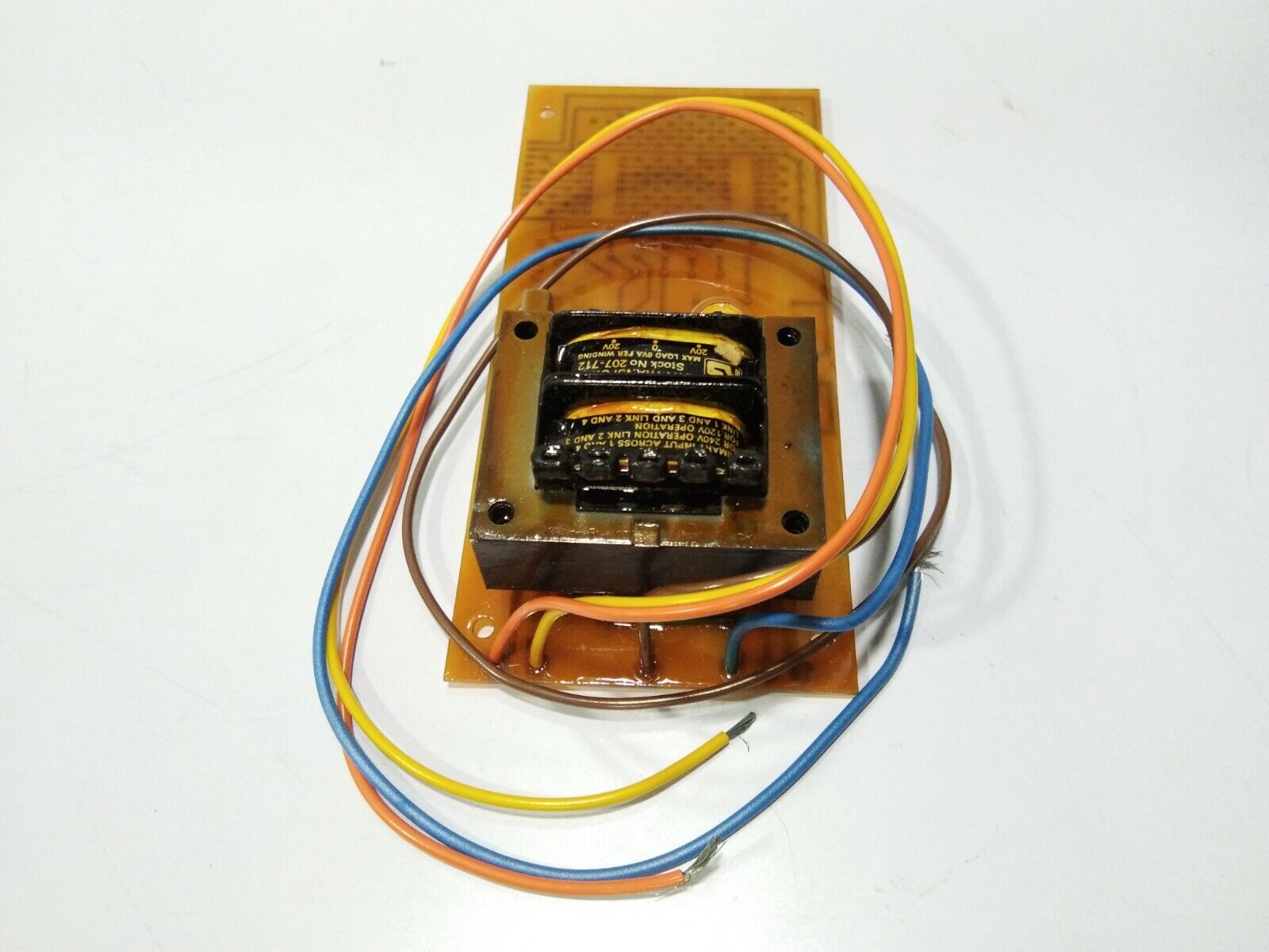 TELEKTRON  18219 E C U AUXILIARY BOARD 18/219 DC DRILLING PCB