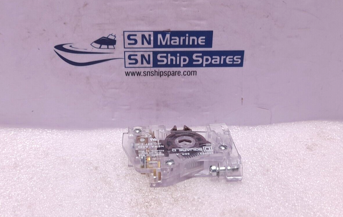 Sqaure D 9999SX7 N.C. Electrical Interlock Ser B 600VAC 50/60Hz