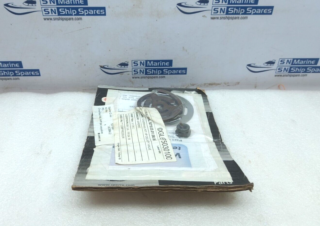 Sperre 3012MK2 Overhaul Valve HP Kit