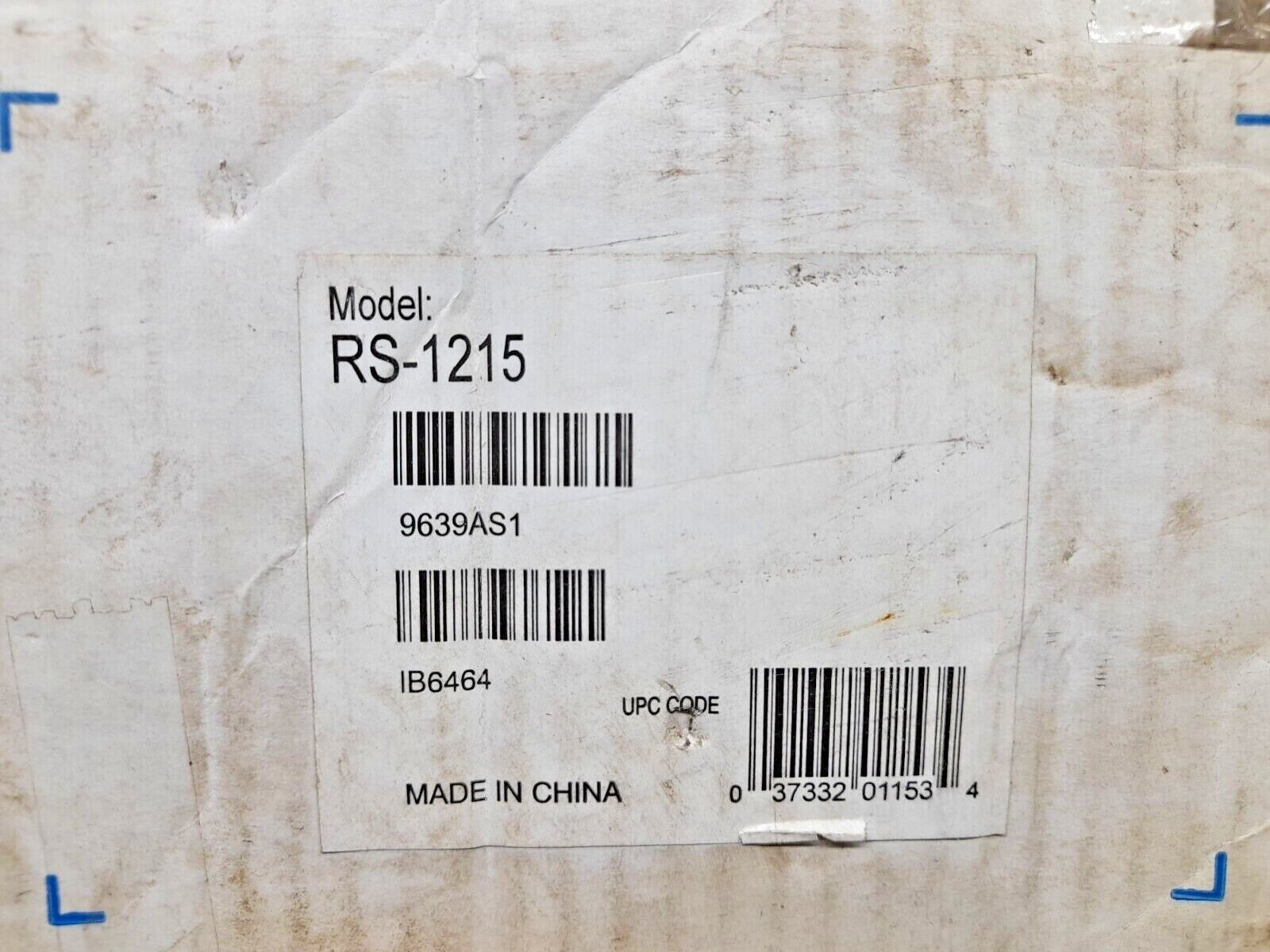 Tripp Lite RS-1215 Rack Mount Power Strip 120V~ 15A IB6464 9639AS1 RS1215