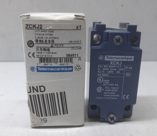 Telemecanique XCKJ Limit Switch / ZCKJ2 / AC15 240V 3A