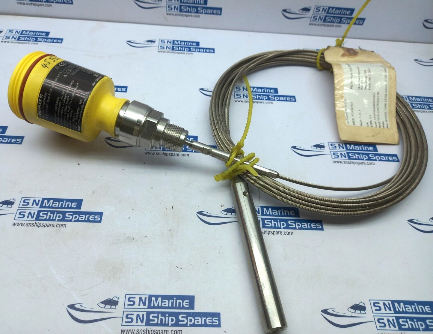 Vegaflex 61 FX61CXAGB1HKMXX Tank Level Sensor Gauge With Cable Prob