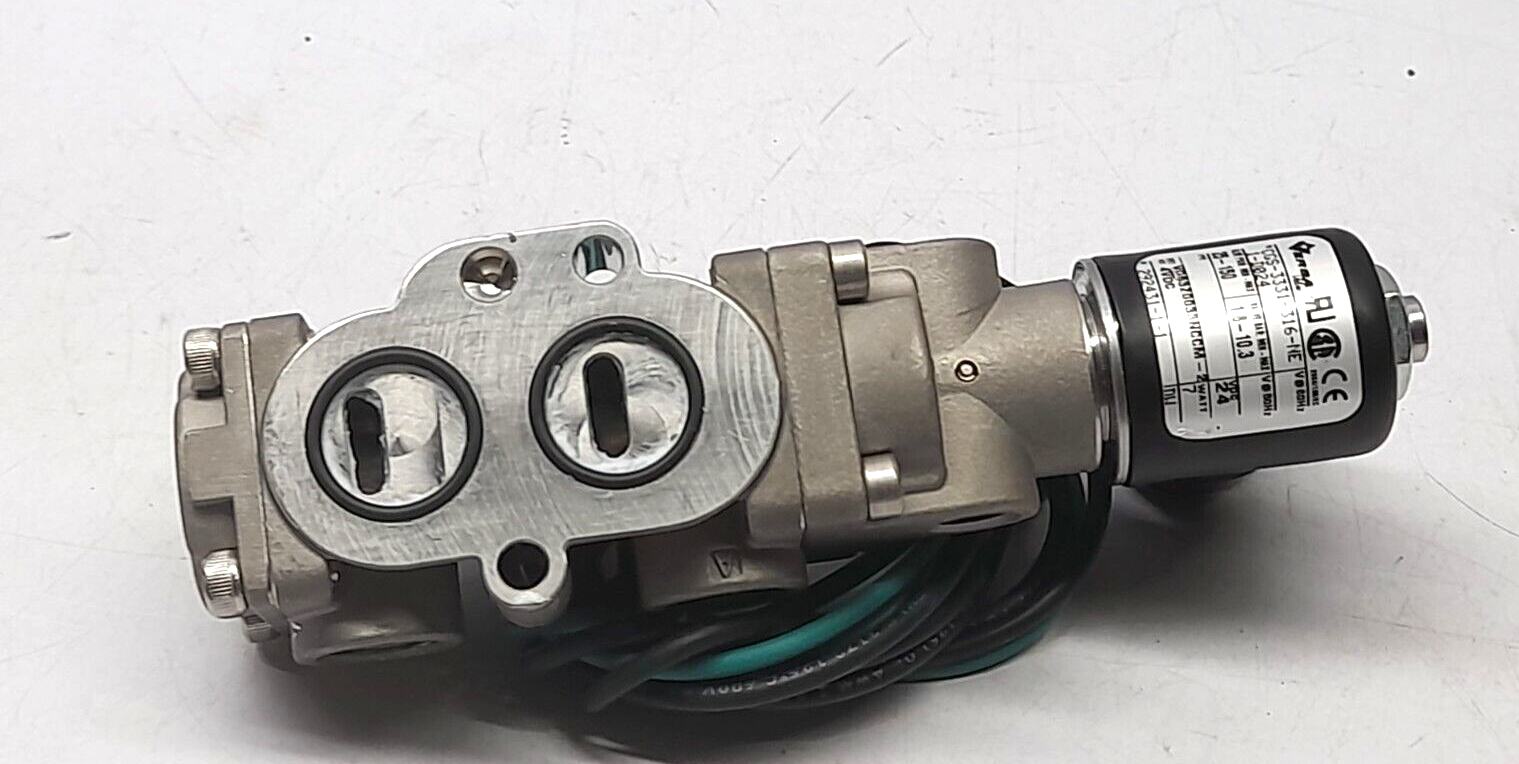 Versa CGS-3331-316-NE1-D024 Solenoid Valve 24VDC 7W PSIG 25 Min-150 Max Bar 1.8