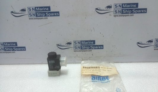 Airtec SP 011 Solenoid Valve Coil With MS-03-310-HN 24V, 4.2W 175mA 10Bar