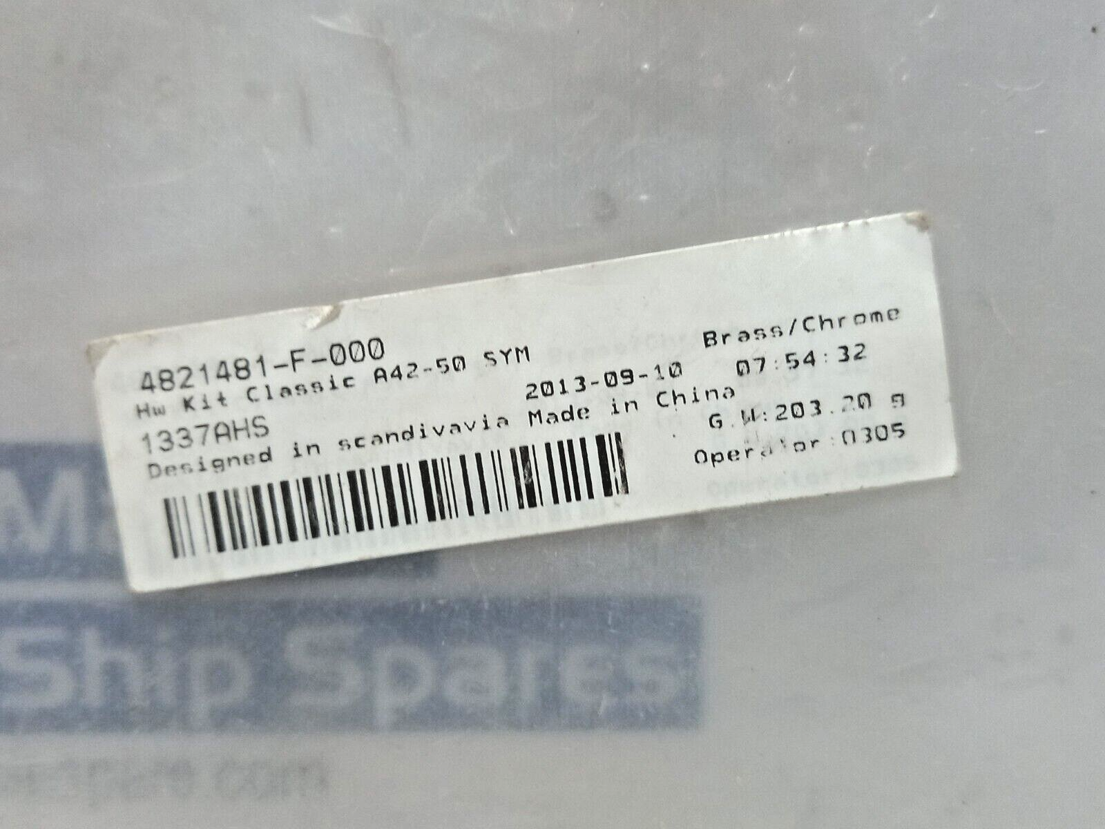 4821481-F-000 HW Kit Classic A42-50 SYM