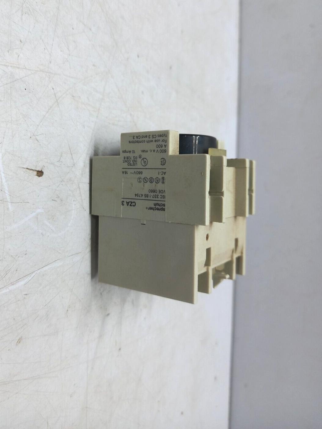 Sprecher Schuh CZA3-11 Pneumatic Timer Relay 600V A.C.Max 10Amps A600