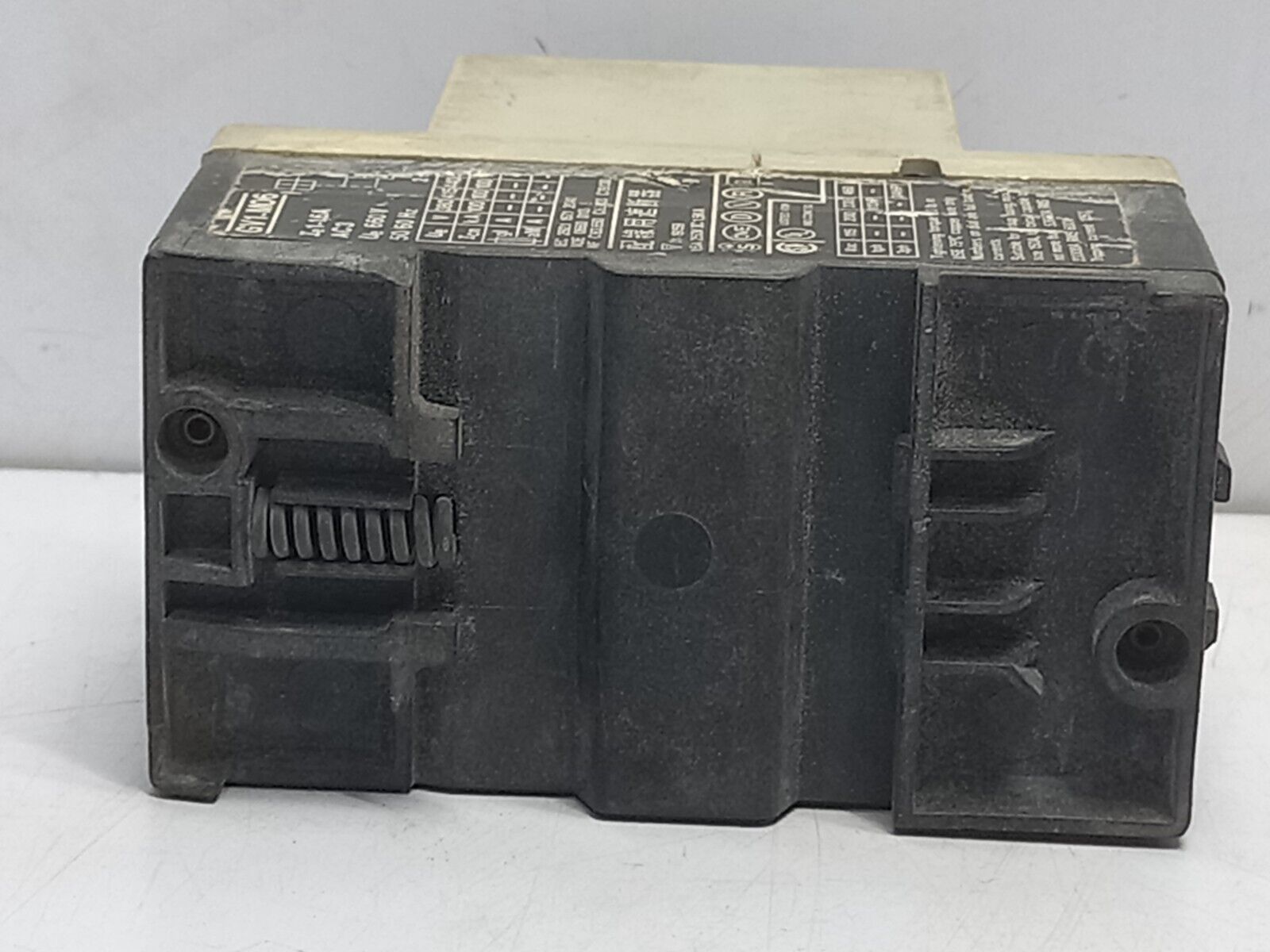 Telemecanique GV1-M06 Motor Circuit Breaker 1-1.6A Ue 660V 50/60Hz