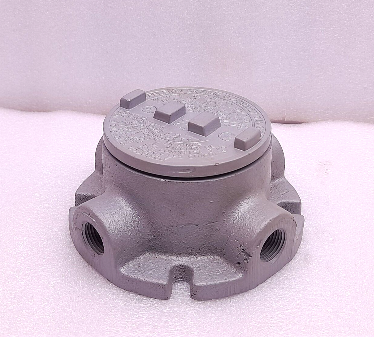 Appleton GRFX50 Junction Box 4-Way ½ In NPT GRF Flanged Explosion Proof