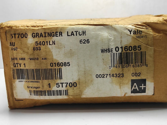 Yale 5T700 Grainger Latch W W Grainger 5T700
