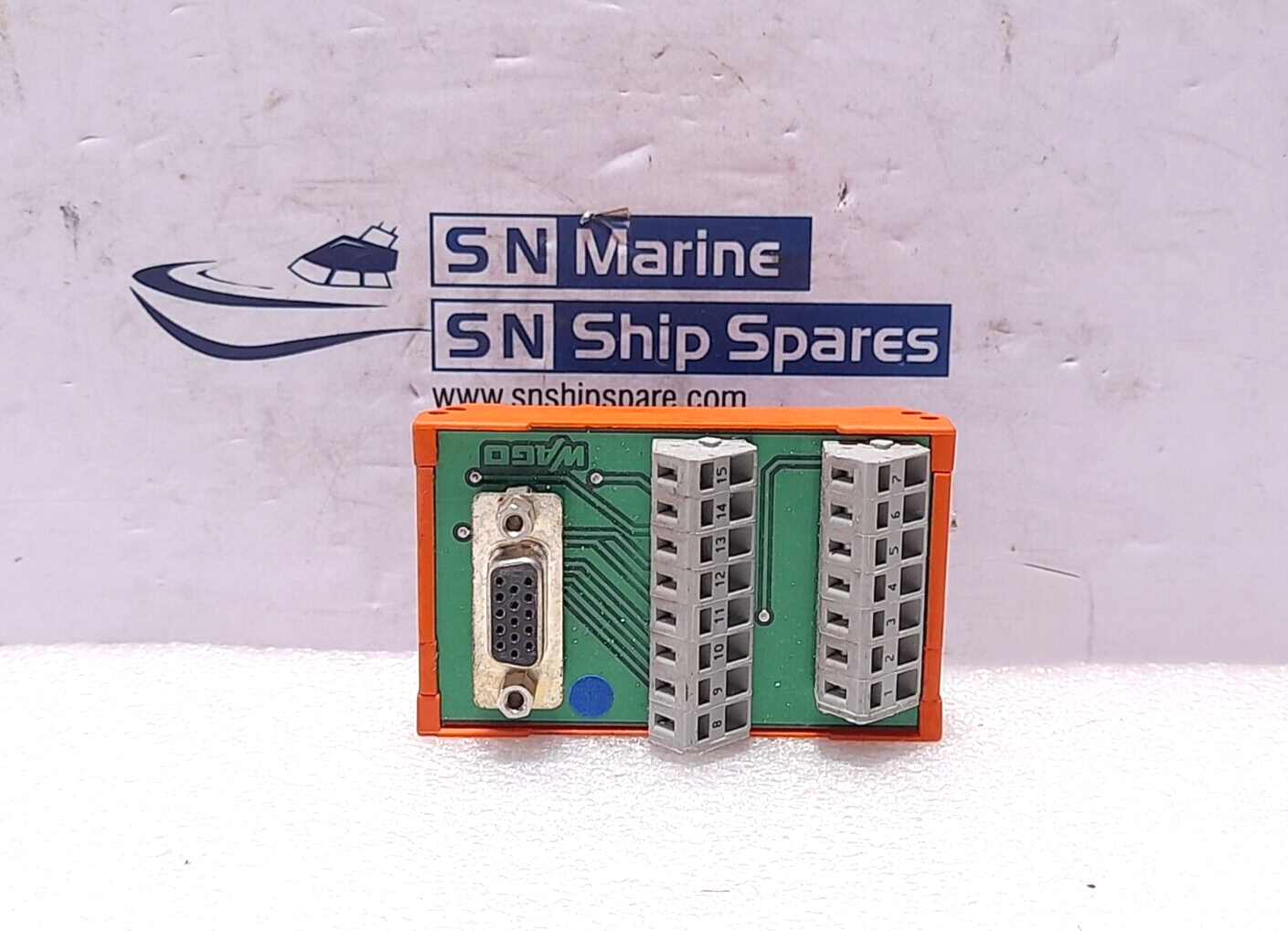 WAGO 50036611 15 Pin HI Density 4504 75601 2PCs In Lot