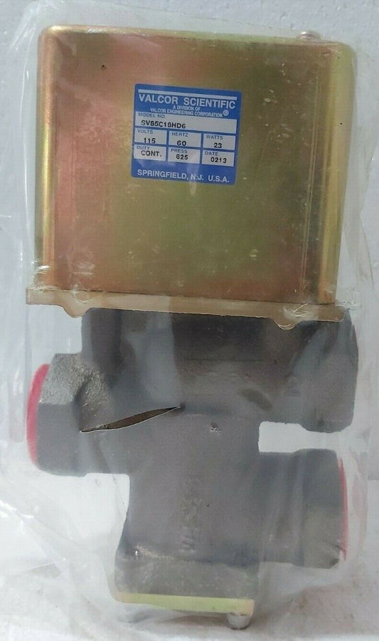 VALCOR SCIENTIFIC SV85C1SHD6 3 WAY SOLENOID VALVE 1"