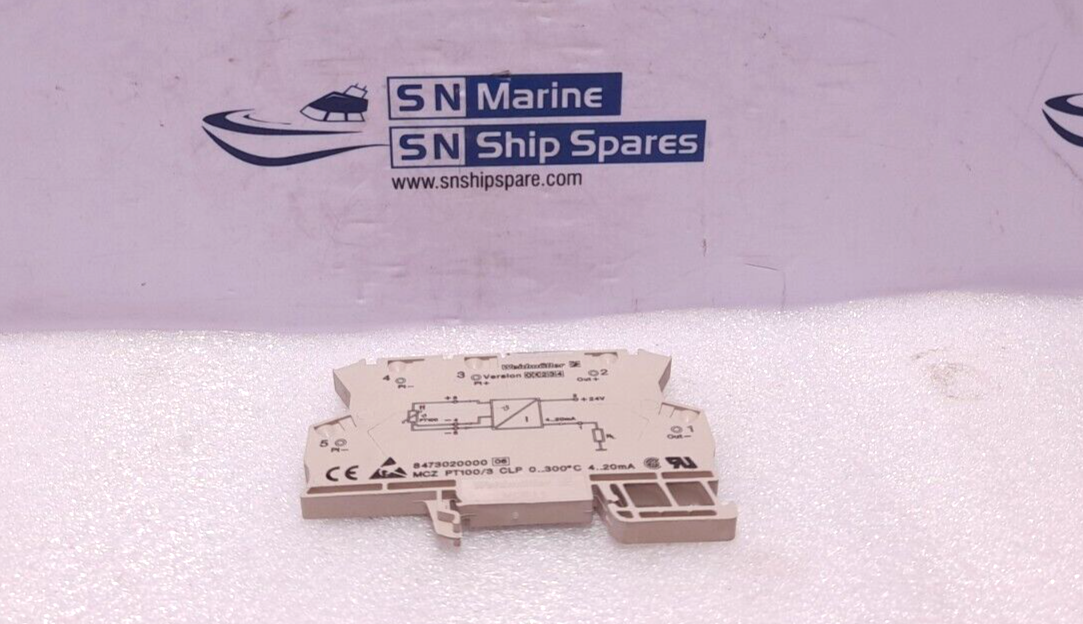 Weidmuller 8473020000 Isolation Signal Converter MCZ PT 100/3 CLP 0...300C