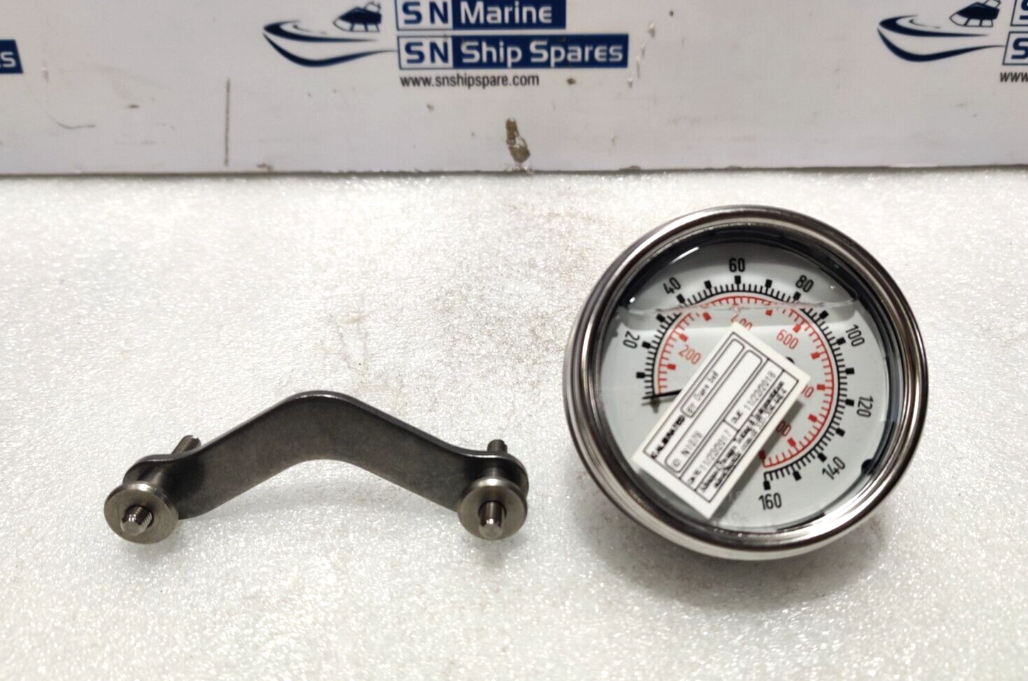 Wika 233.54 2.5” Liquid Filled Pressure Gauge 160Psi ¼” NPT CBM NOV 217021