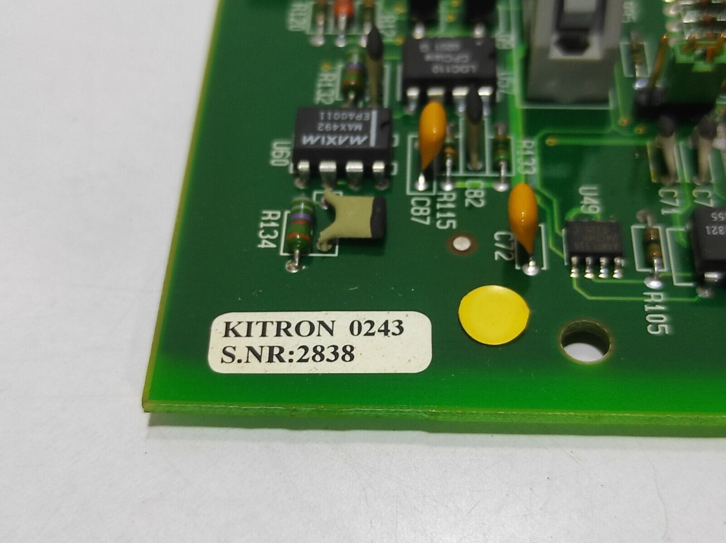 Kitron 0243 DI 123 E01 012 Rev B PCB