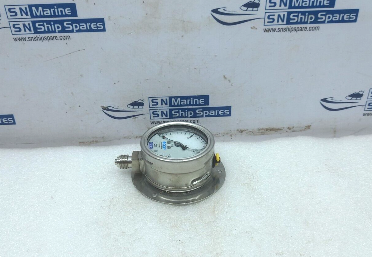 Wika 233.50.063 Compound Pressure Gauge 0-16Bar EC013833H2A5310