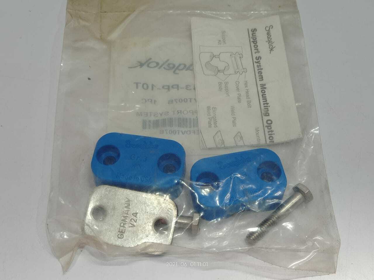 Swagelok 304-S3-PP-10T 5/8 Inch Support System 29-Pcs Lot Sale