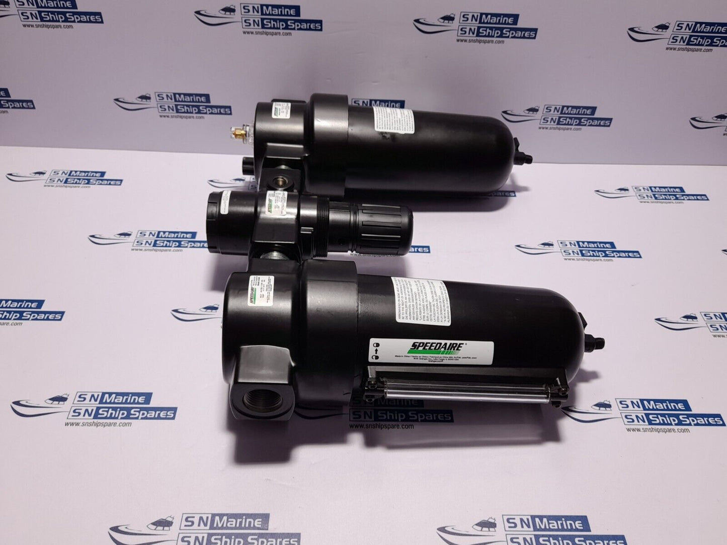 Speedair 4ZL99 Filter/Regulator/Lubricator 5 To 150 PSI 4ZL09A 4ZM09A 4ZL58A