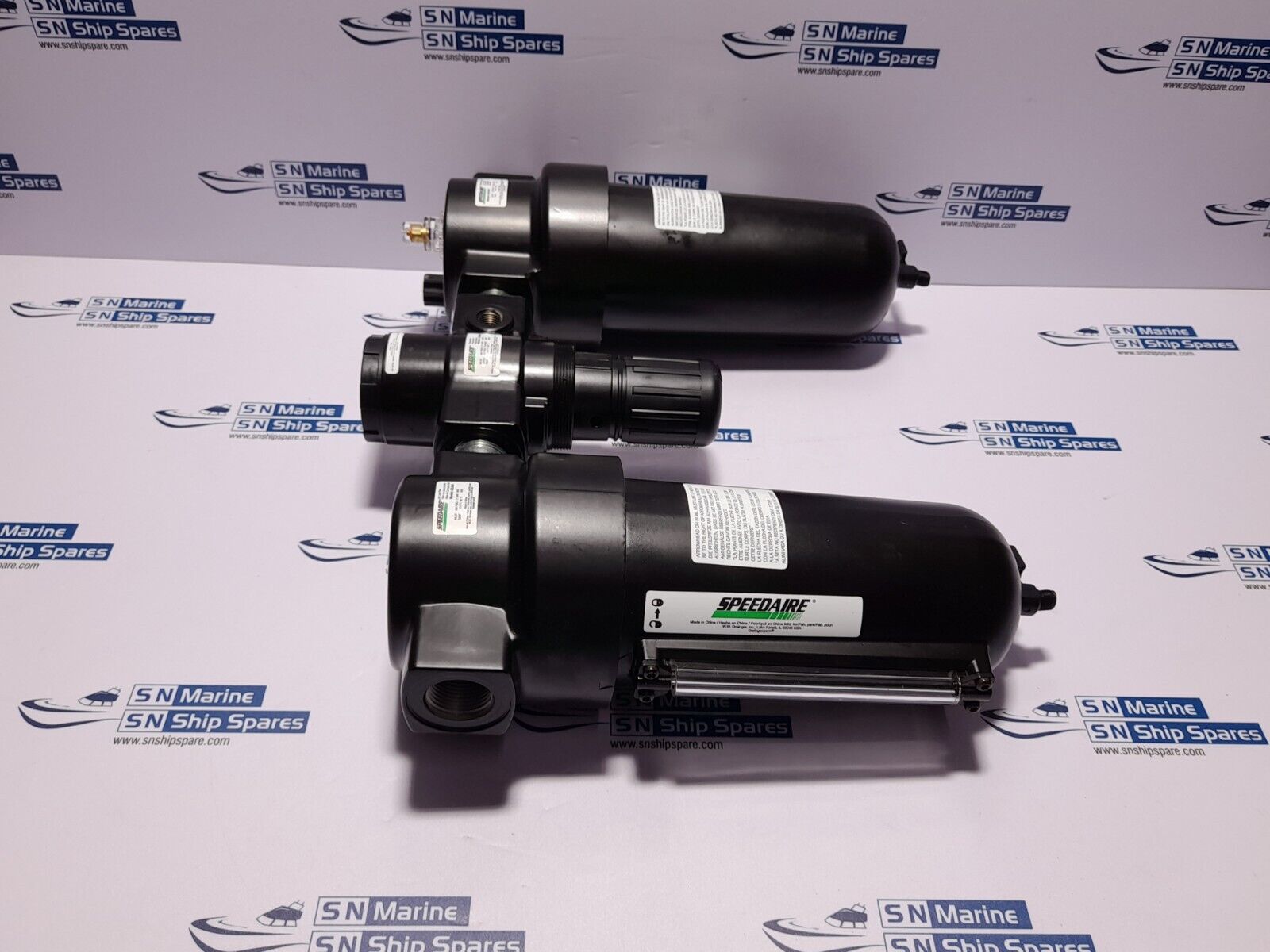 Speedair 4ZL99 Filter/Regulator/Lubricator 5 To 150 PSI 4ZL09A 4ZM09A 4ZL58A