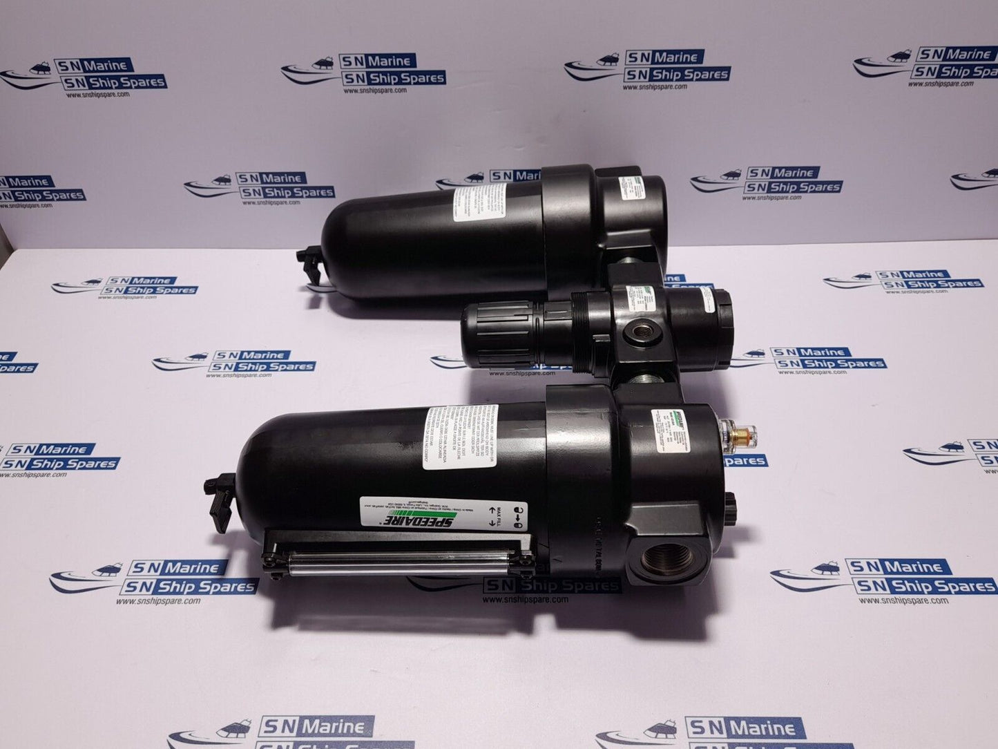 Speedair 4ZL99 Filter/Regulator/Lubricator 5 To 150 PSI 4ZL09A 4ZM09A 4ZL58A