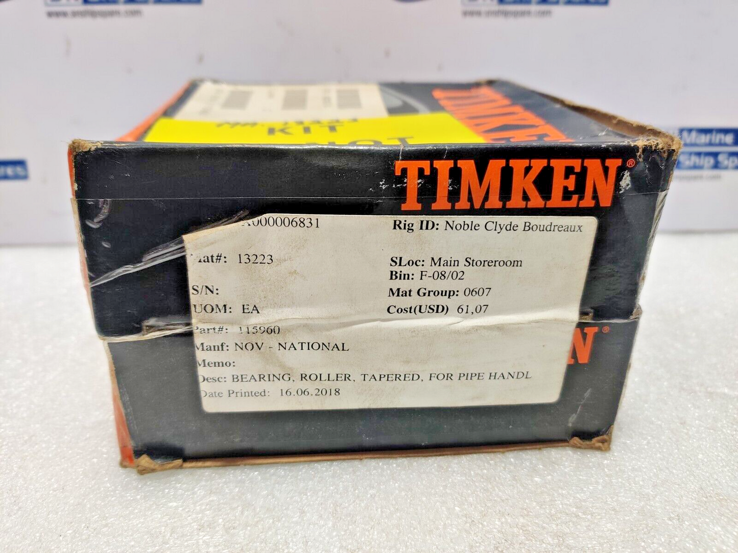 Timken HM516410 / HM516449C Roller Tapered Bearing NOV 115960
