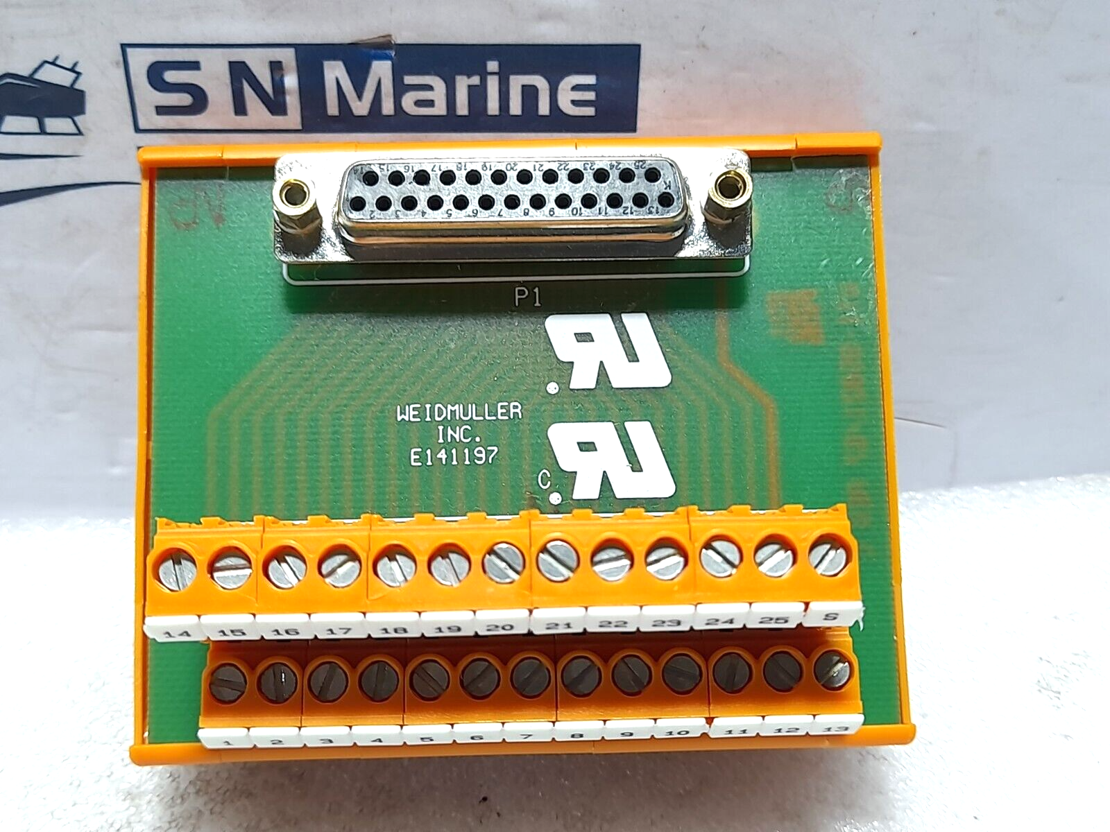 Weidmuller E141197 Interface Terminal Block Module 915953-67