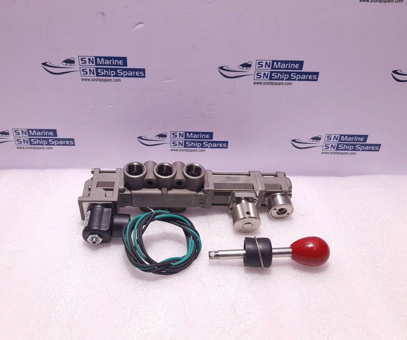 Versa VAG-4522-316-181D-U-A120 Four Way Solenoid Valve 110V5HZ 120V60Hz 6W