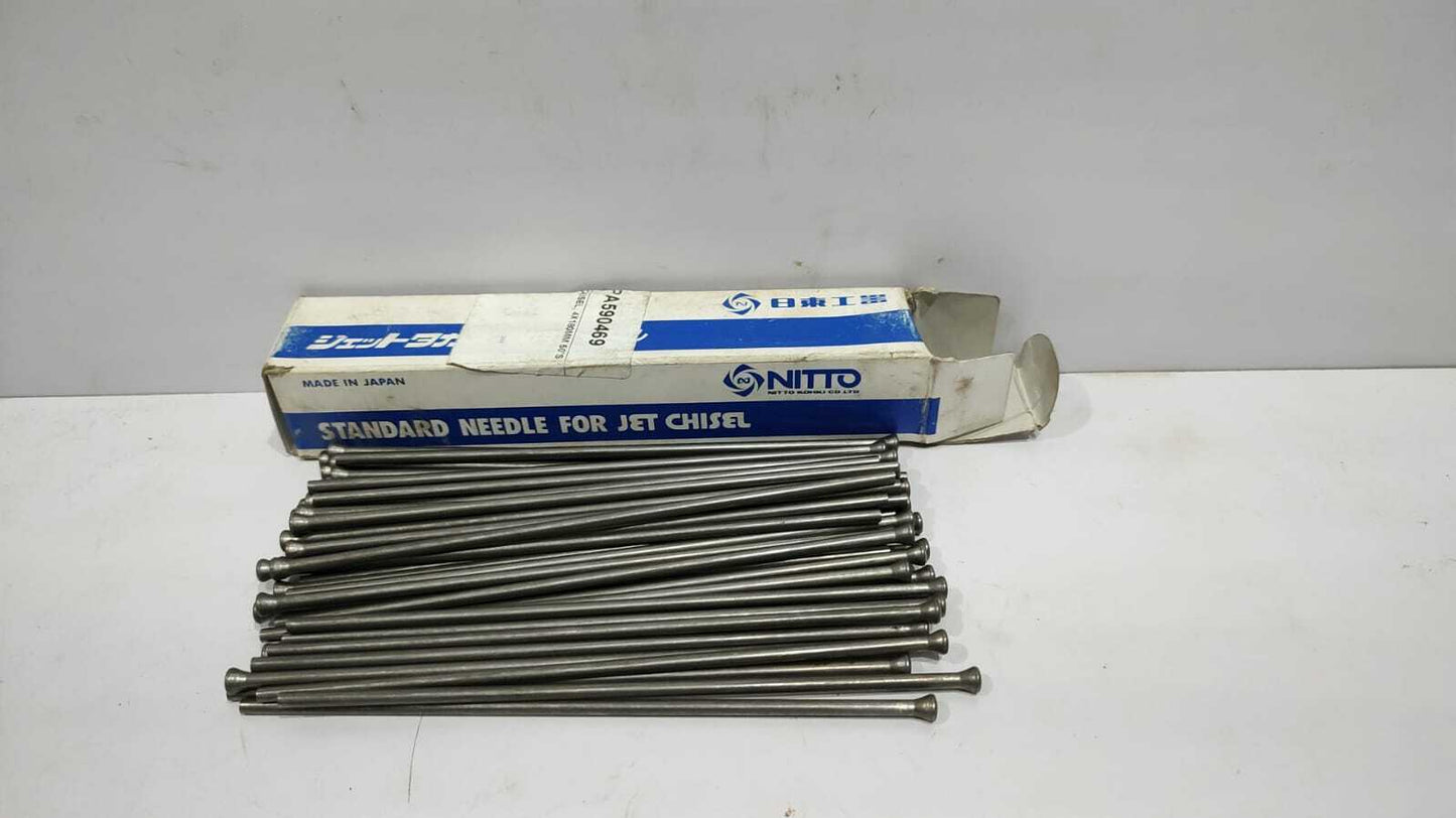 Nitto Standard Needle For Jet Chisel Size 4*180 50PCs in box complete box sale