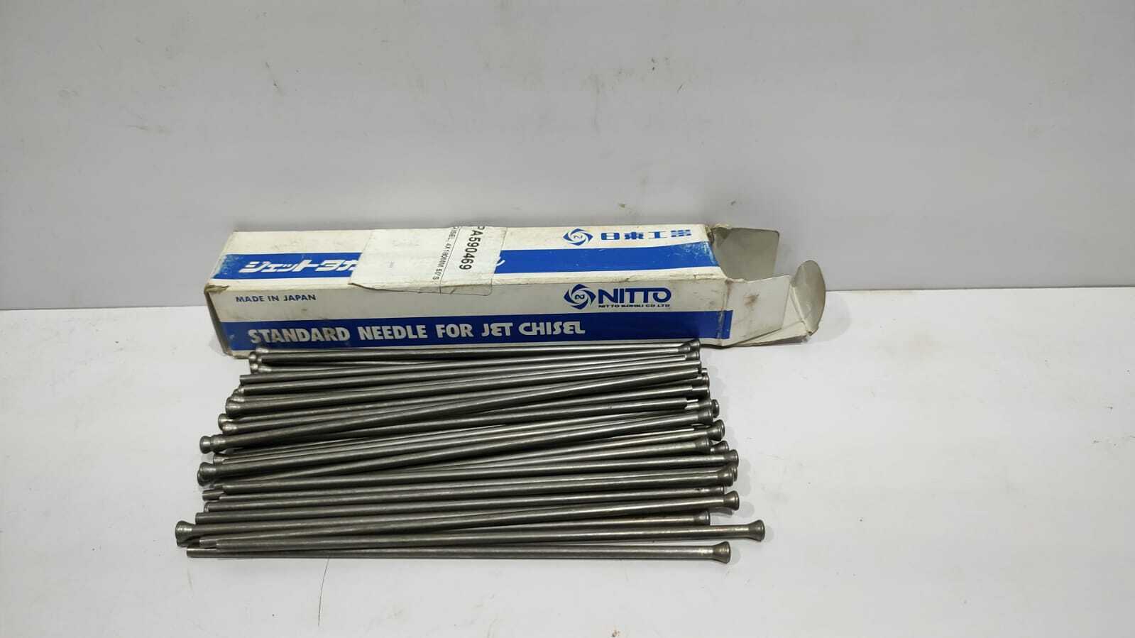 Nitto Standard Needle For Jet Chisel Size 4*180 50PCs in box complete box sale