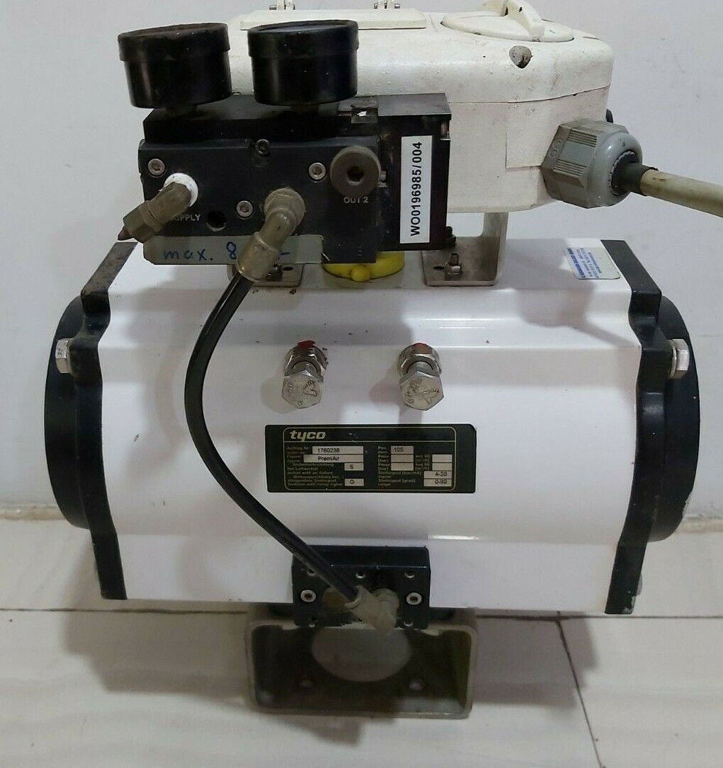 TYCO PREMIAIR 045 WITH AVID SMARTCAL  SM-12DD0B OA-R1 PNEUMATIC ACTUATOR