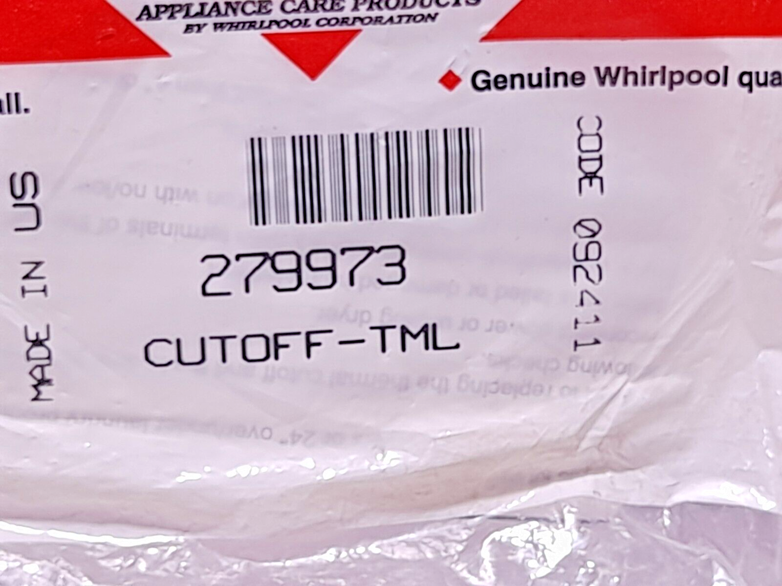 Whirlpool 3391914 Cut Off Thermal Electrical Switch Maytag 8318314 4PCs In Lot