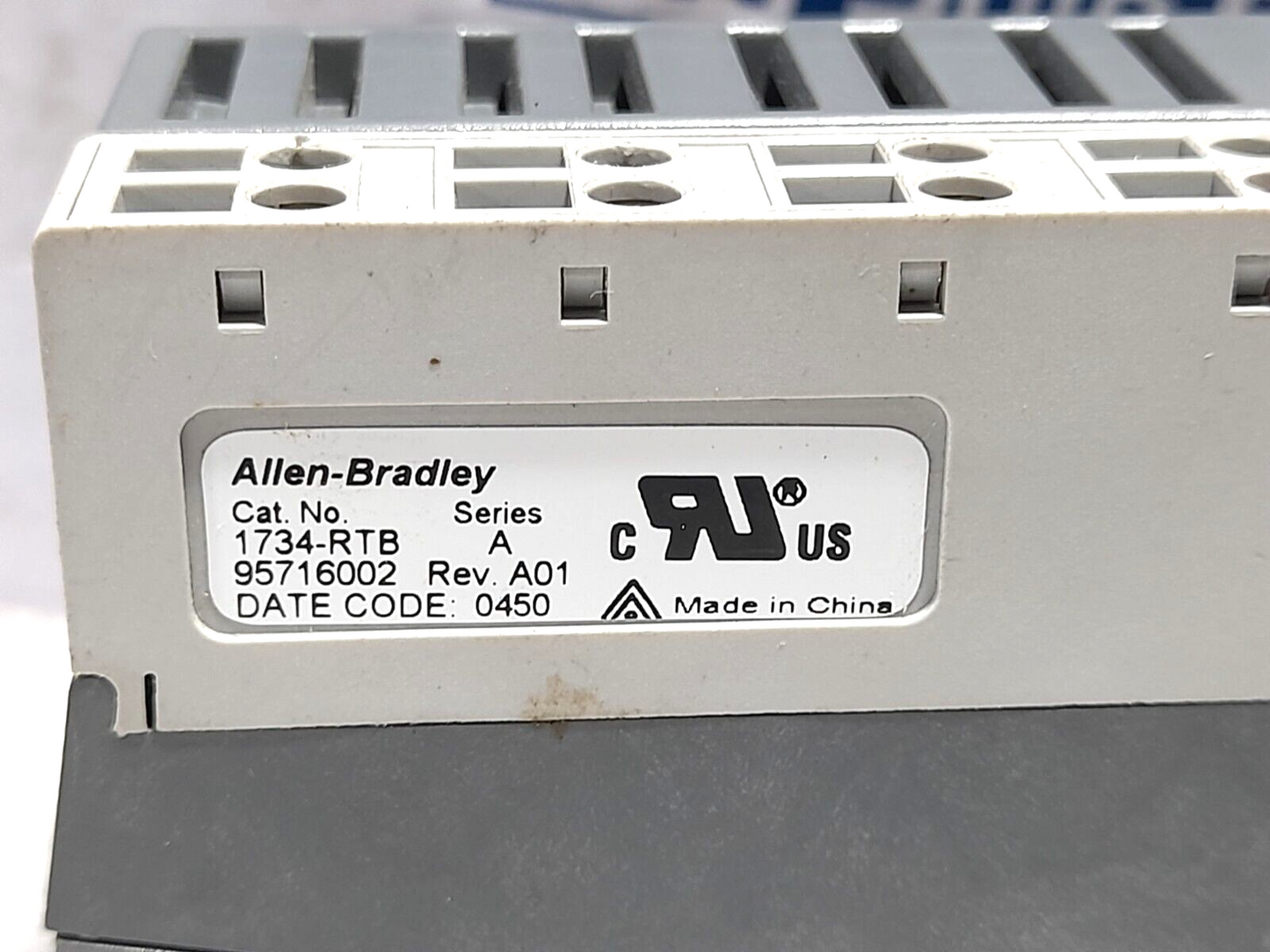 Allen Bradley 1734-ADN Ser B Point I/O Device Net Adapter With 1734-RTB Ser A