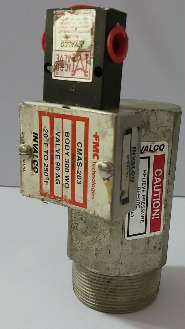 FMC TECHNOLOGIES CMAS-203 INVALCO LEVEL CONTROL VALVE 