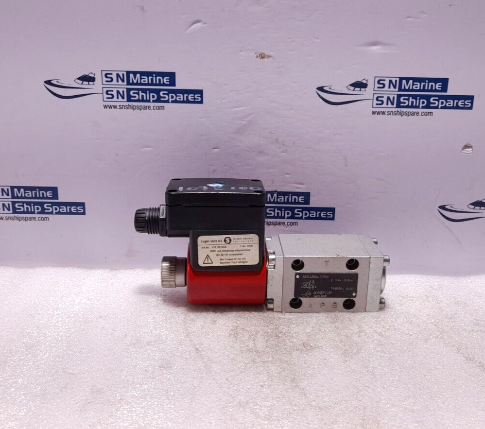 Wandfluh AEX.4Z60a-S1788 Direction Valve With Coil Eugen Seitz 118 195 024L