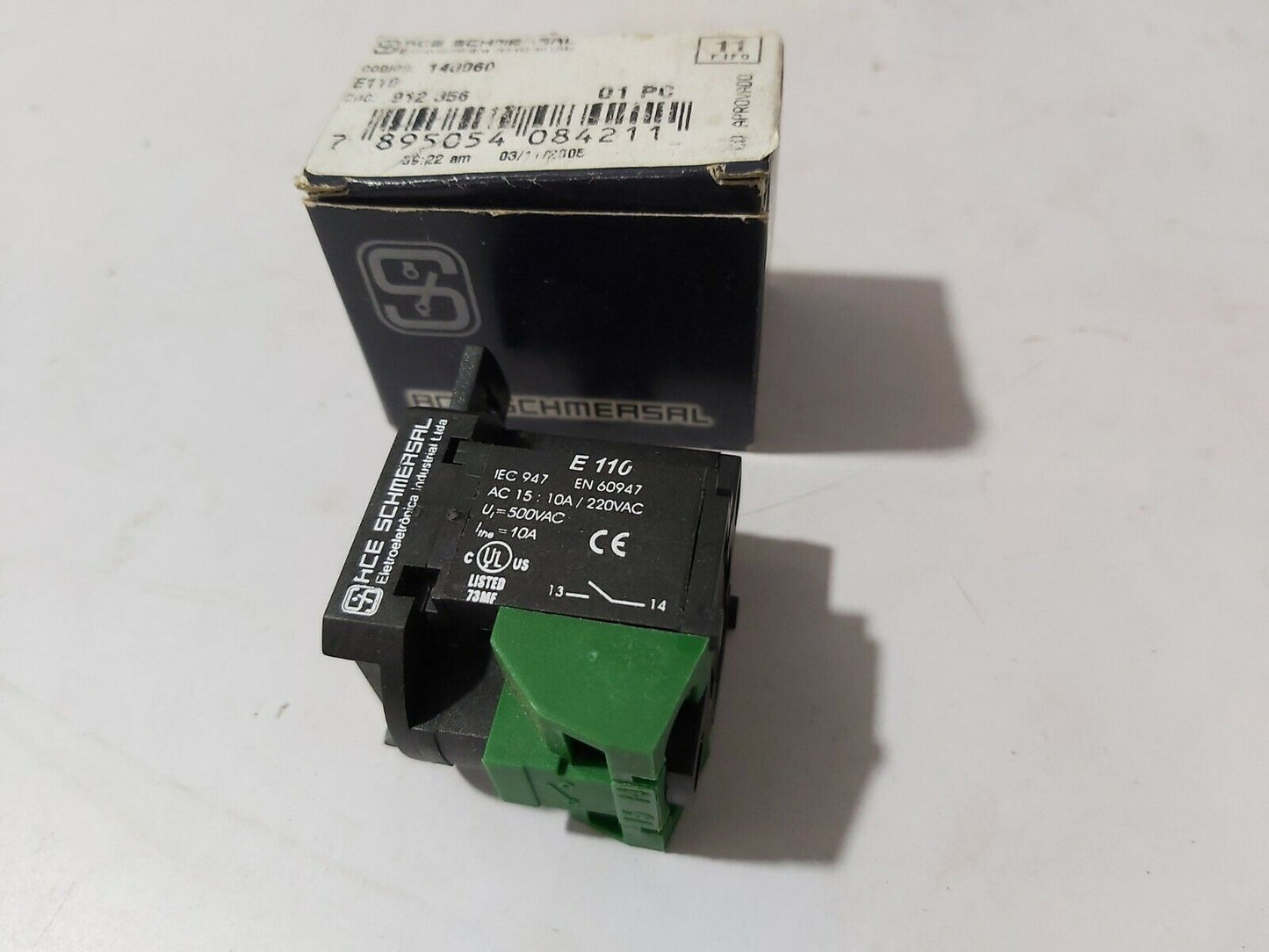 ACE SCHMERSAL E110 CONTACT BLOCK 