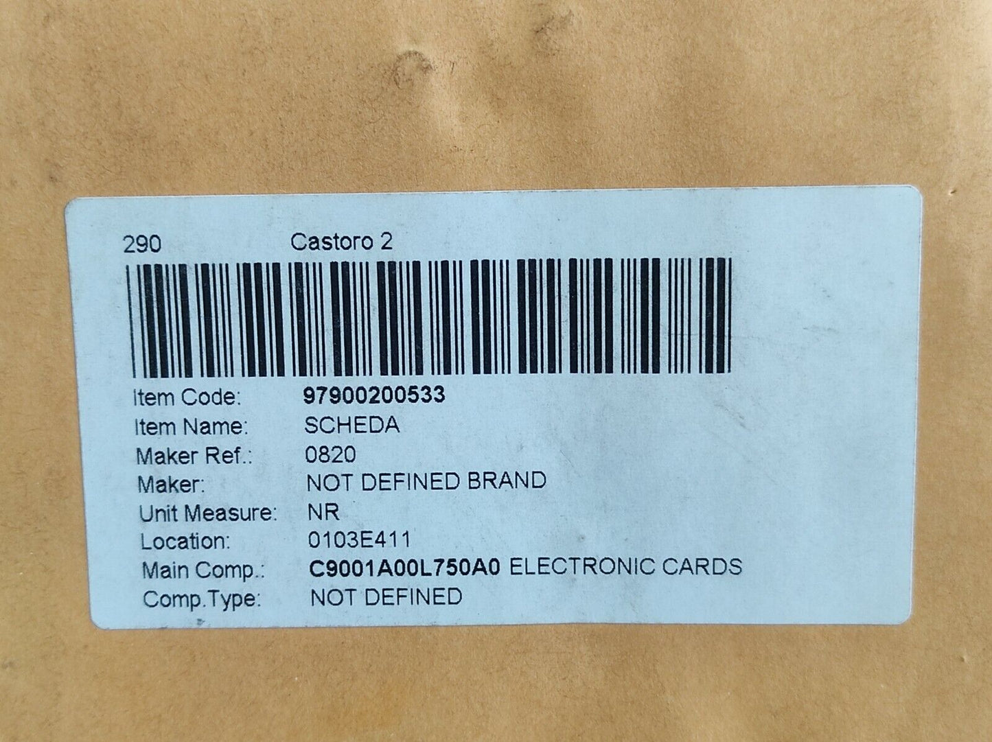 Polycontrol  082/0 PCB 0820 Scheda