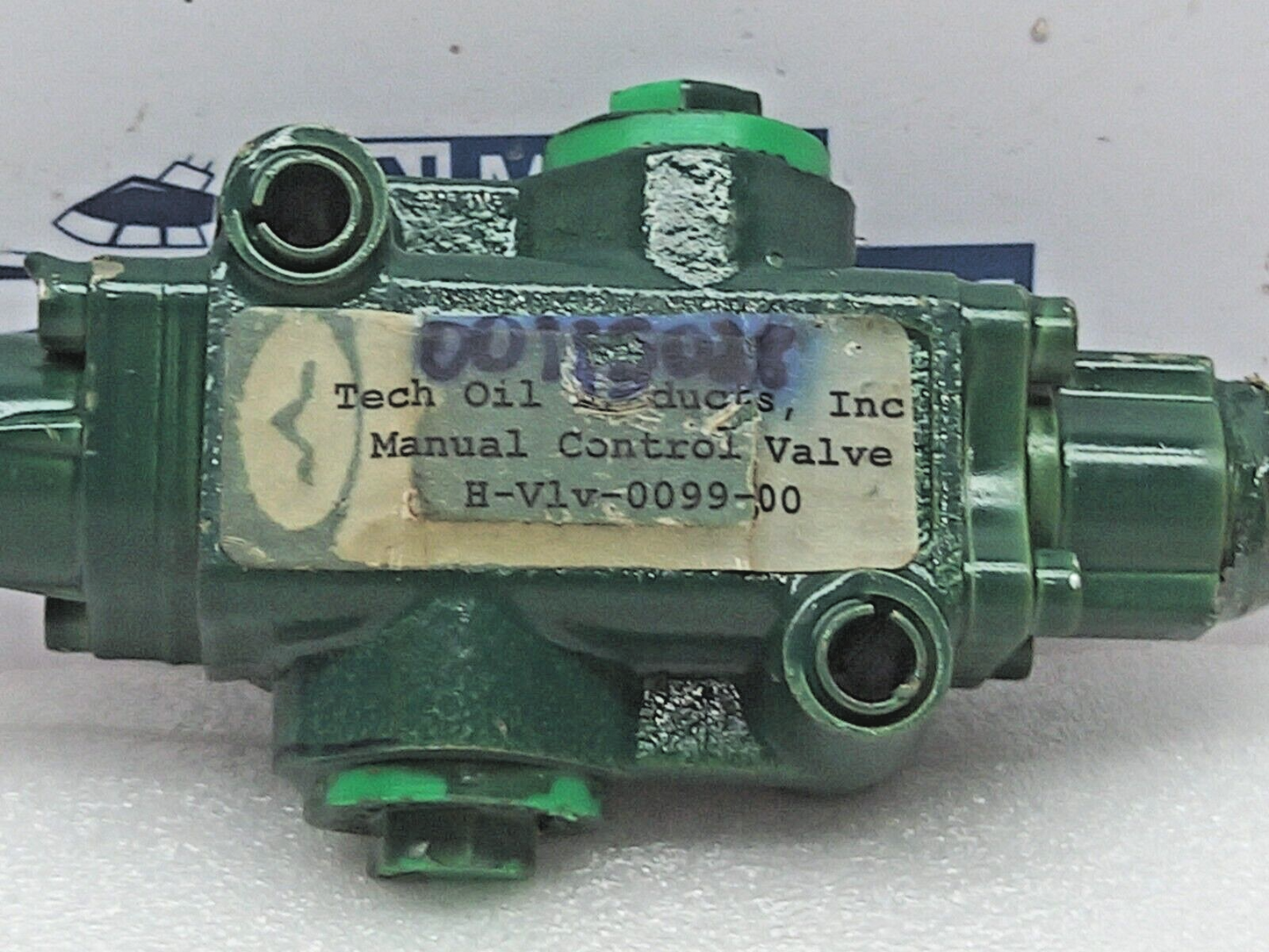 Tech Oil Products H-V1v-0099-00 Manual Control Valve 7GH4204200
