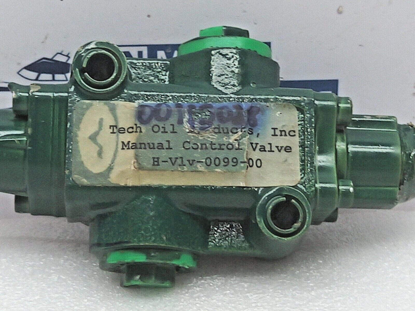 Tech Oil Products H-V1v-0099-00 Manual Control Valve 7GH4204200