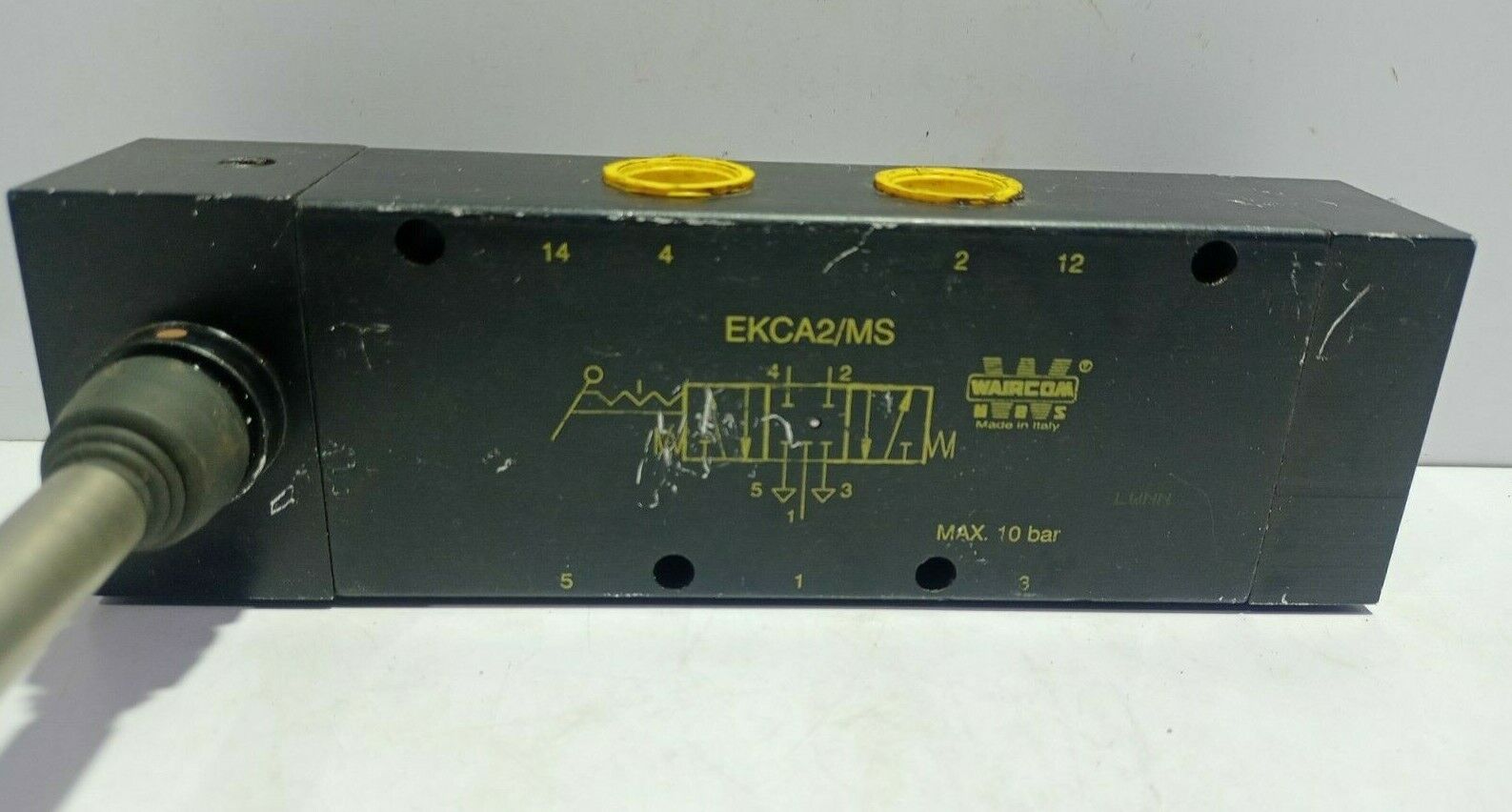 Waircom EKCA2/MS Manually Actuated Valve Max 10 Bar EKCA2MS