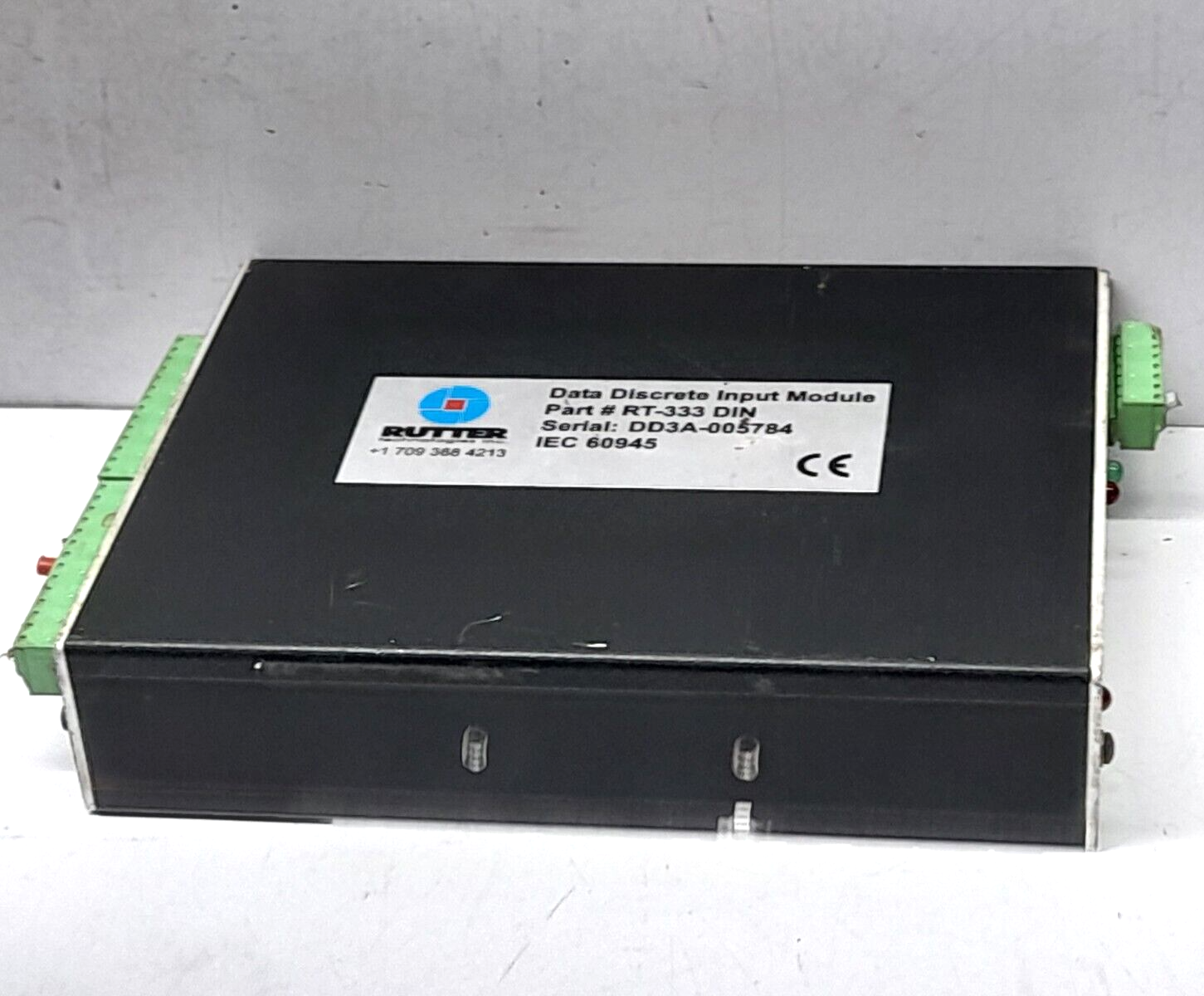 Rutter RT-333 DIN Data Discrete Input Module