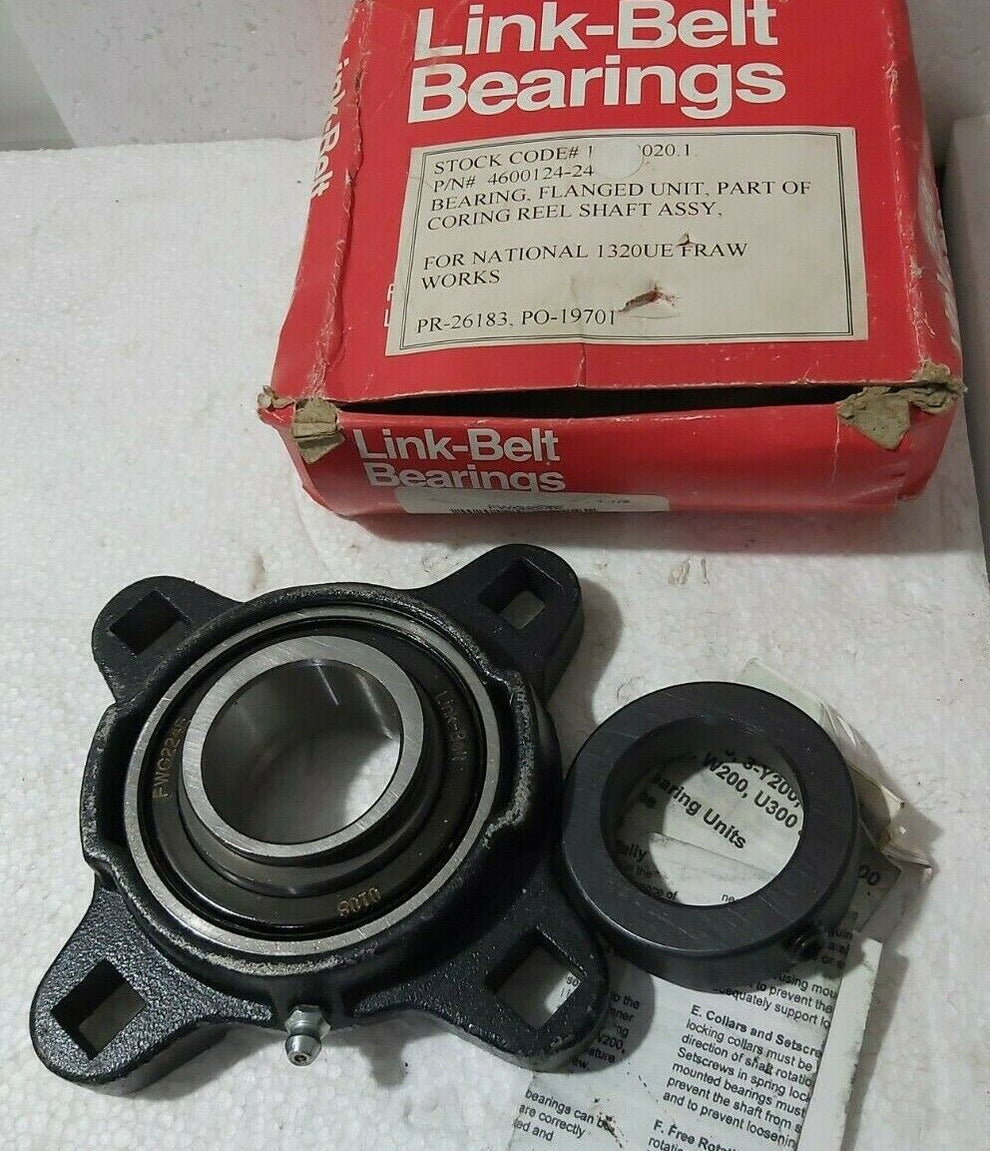 LINK BELT BEARINGS FWG224E BEARING FLANGE UNIT S N Marine