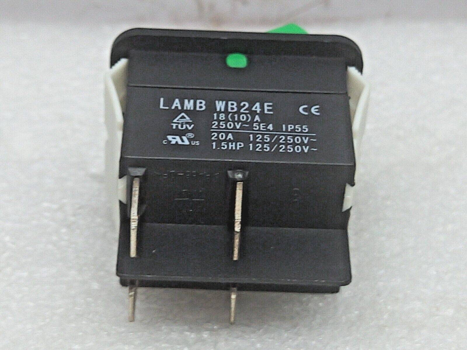 Speed Queen 70455101 OFF-ON DPST  Rocker Switch WB24E