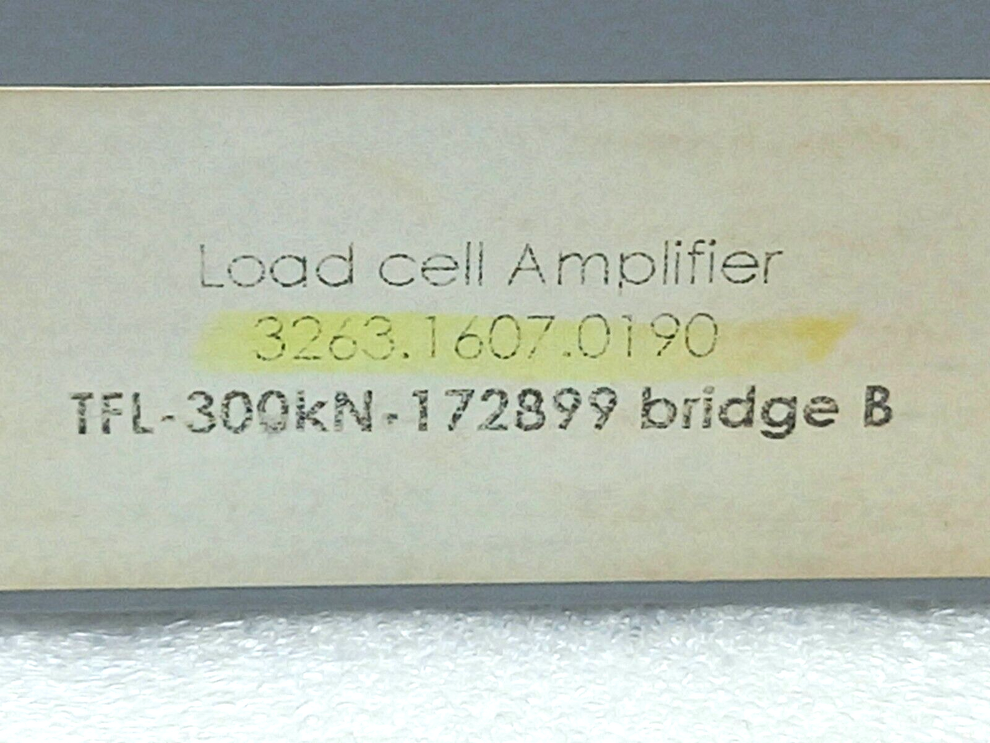 MESOMATIC MV332.0/24VDC Load Cell Amplifier 3263.1607.0190