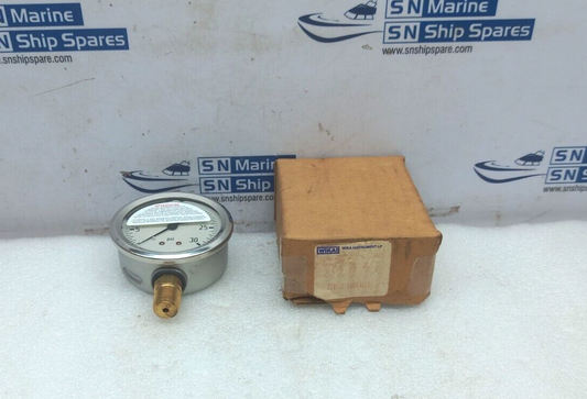 Wika Instruments 0-30 PSI Pressure Gauge
