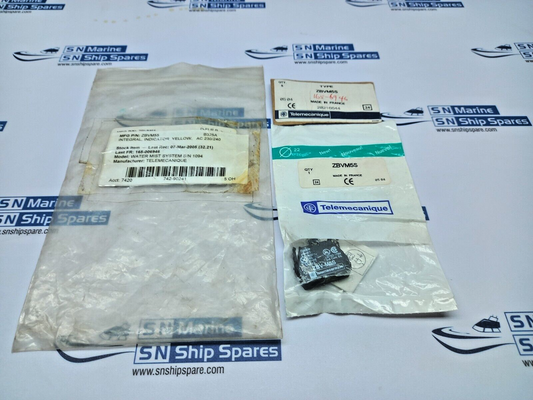 Telemecanique ZBV-M5S Integral Yellow Indicator 230/240AC