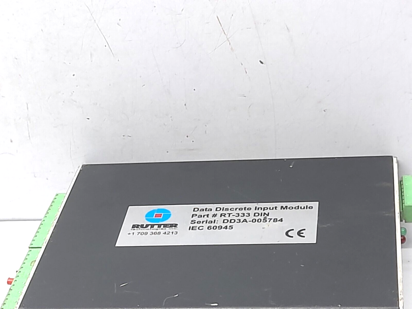 Rutter RT-333 DIN Data Discrete Input Module