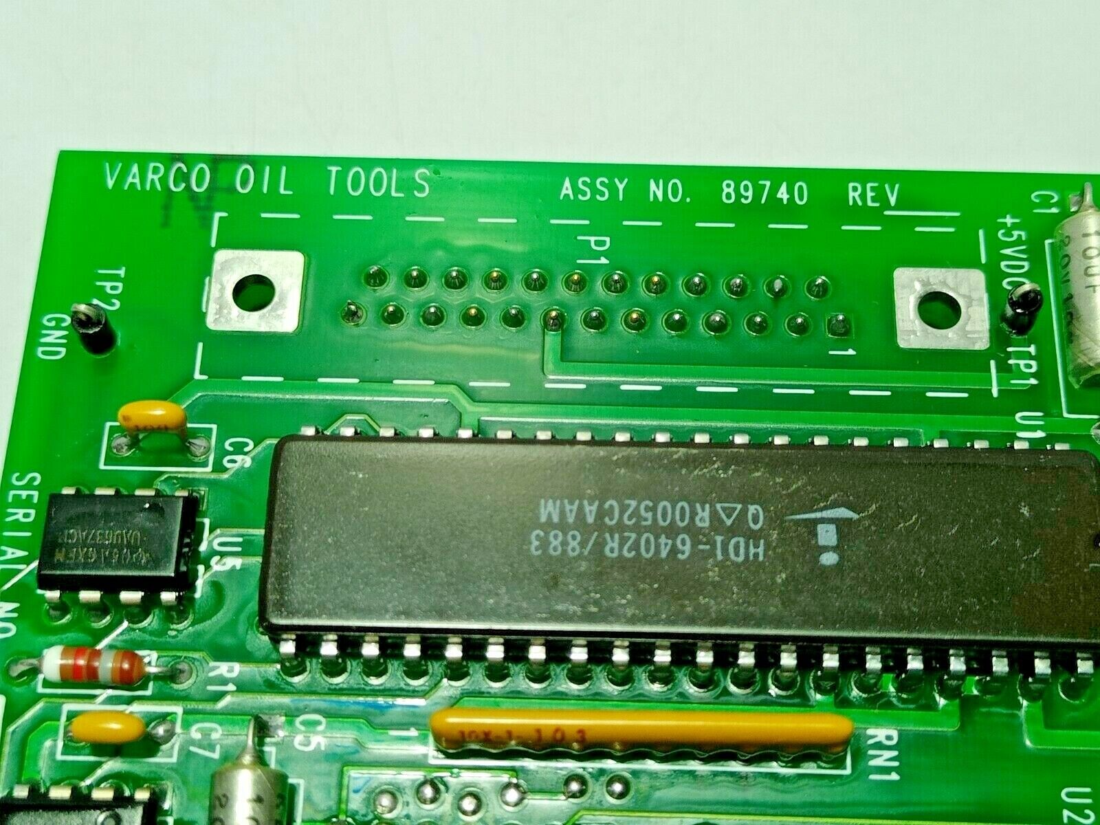 Varco Oil Tools 89743 Rev A PCB 89740 Stump Configuration Board