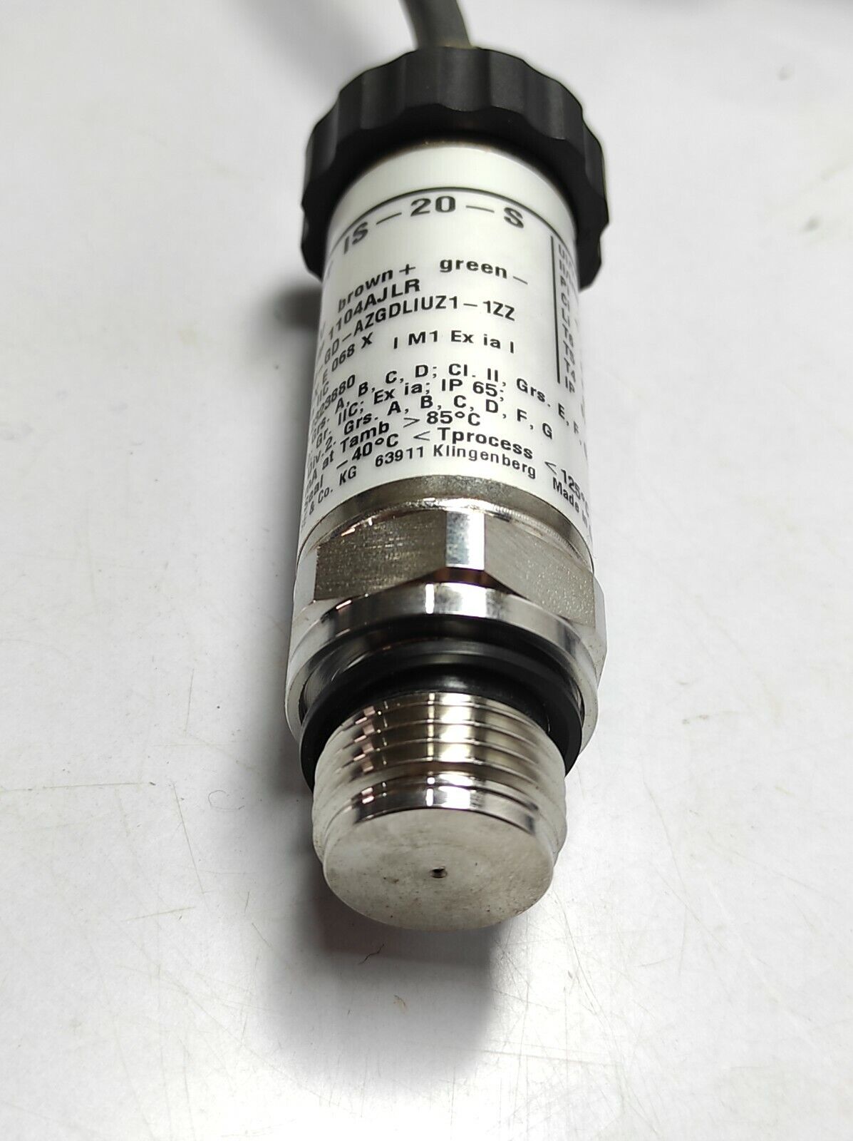 Wika IS-20-S Transmitter Pressure Transmitter Code IS-20-S-B ##-GD-AZGDLIUZ1-1ZZ